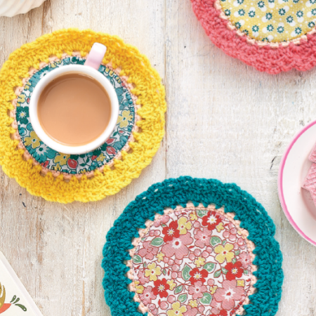Flowery Coasters