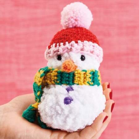 Fluffy Snowman