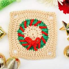 Wreath granny square