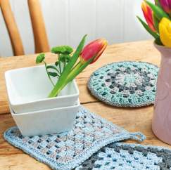 Granny Square Pot Holder