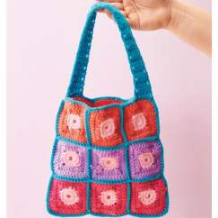 Granny Square Tote Bag