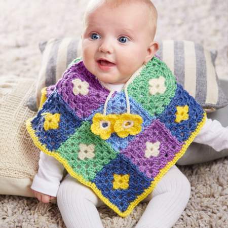 Baby poncho Top Crochet Patterns