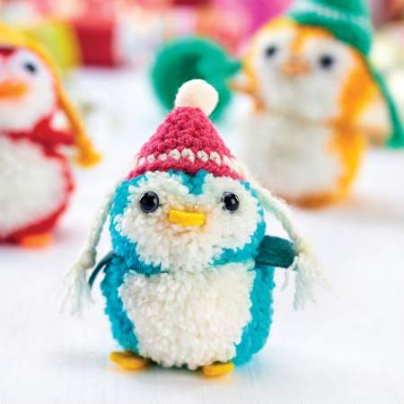 Perky Pom-Pom Penguins