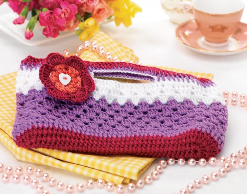 Gorgeous crochet clutch bag Gorgeous crochet clutch bag