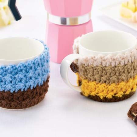 Striped Mug Cosies