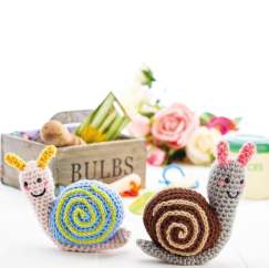 Amigurumi Snails