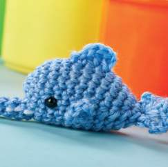 Amigurumi dolphin