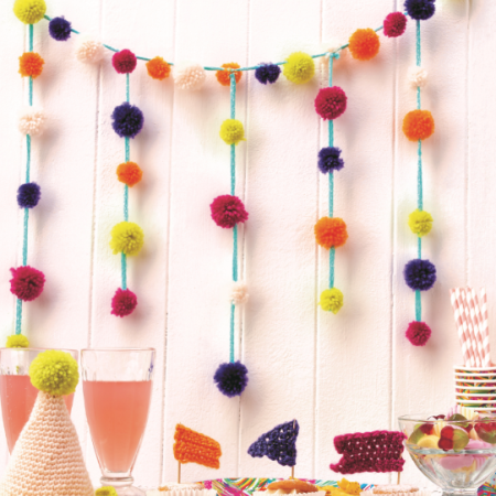 Pom-pom garland