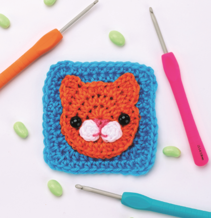 Cat granny square