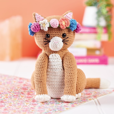 Flower cat