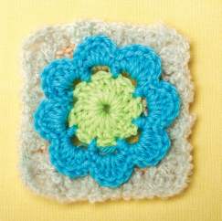 Magical circle granny square