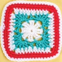 Lacy granny square