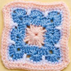 Ornate centre granny square