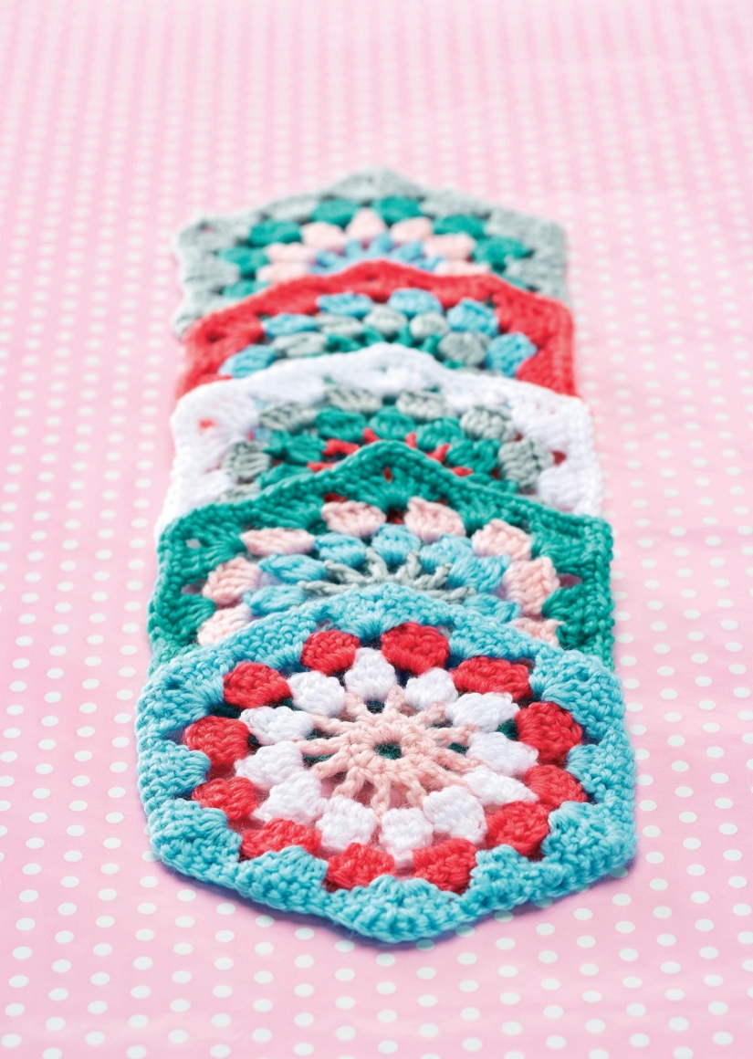 Gorgeous hexagon granny square Gorgeous hexagon granny square