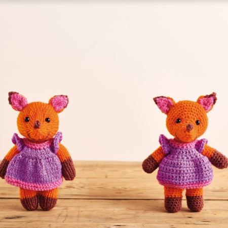 Crochet & Knit Foxes