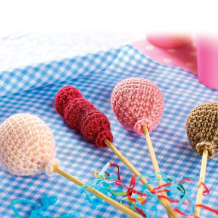 Crochet party balloons