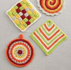 Useful crochet potholders