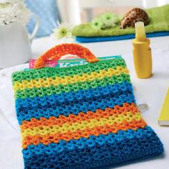 Crochet shopping bag