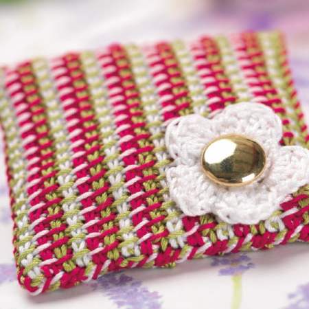 Crochet lavender sachet on sale