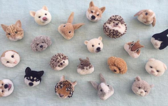 Look These Animal Pom-Poms Top Crochet Patterns