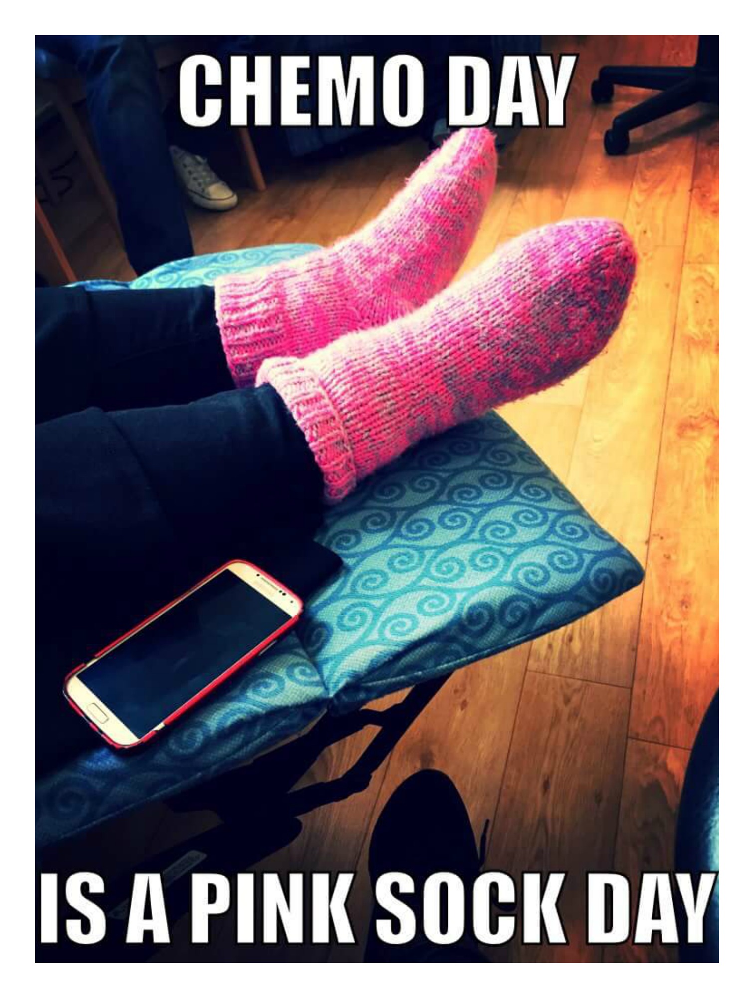 Pink socks