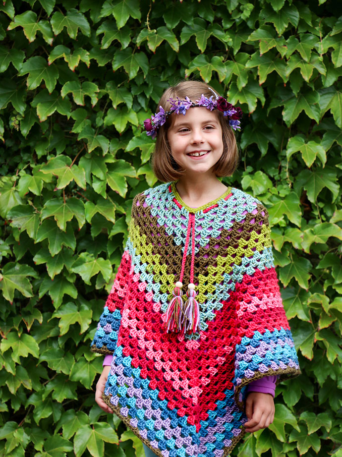 Yarn Cake Poncho