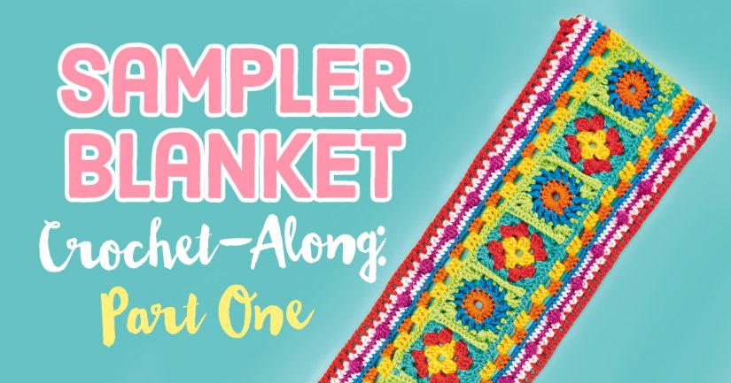 https://www.topcrochetpatterns.com/free-crochet-patterns/sampler-blanket-crochet-along-part-one