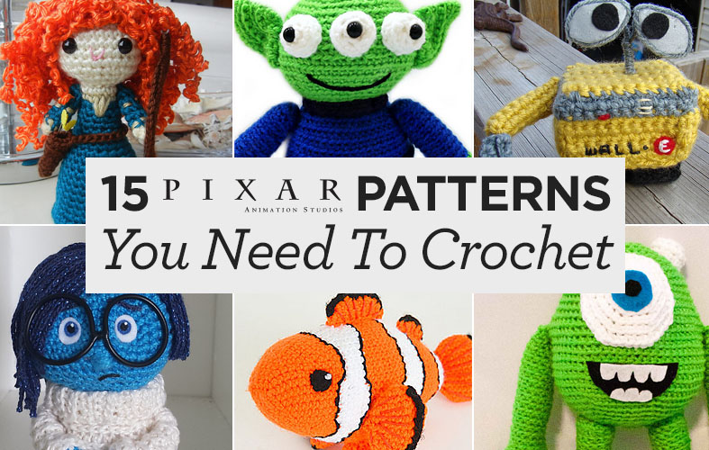 15 PixarInspired Patterns You Need To... Top Crochet Patterns