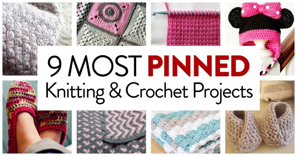 9 Most Pinned Knitting & Crochet... Top Crochet Patterns
