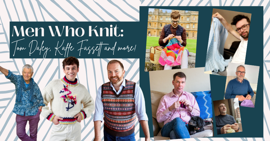 Books for men who knit or want to