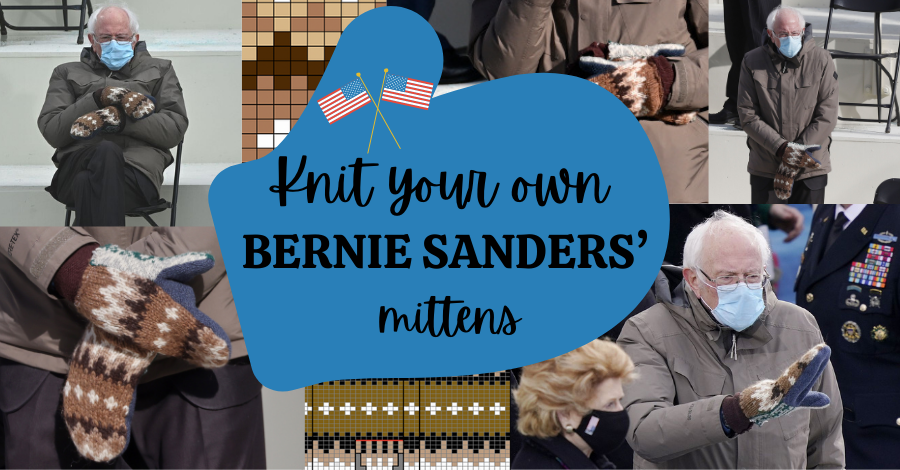 Knit or crochet your own Bernie Sanders’ mittens