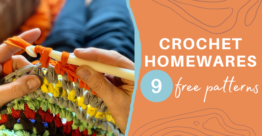 Crocheted Homewares: 9 Free Patterns