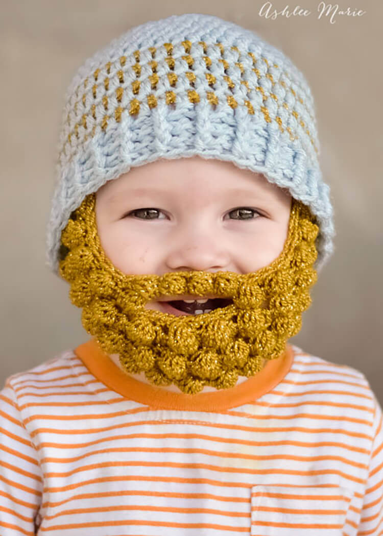 Crochet Baby Beard