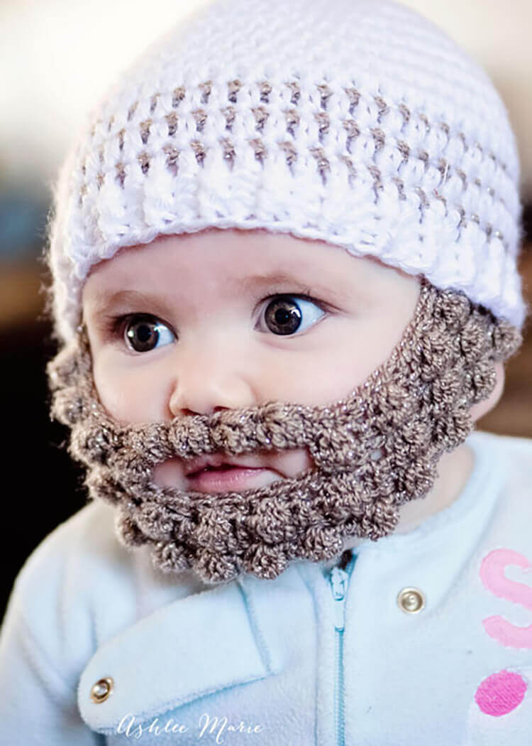 Crochet Baby Beard