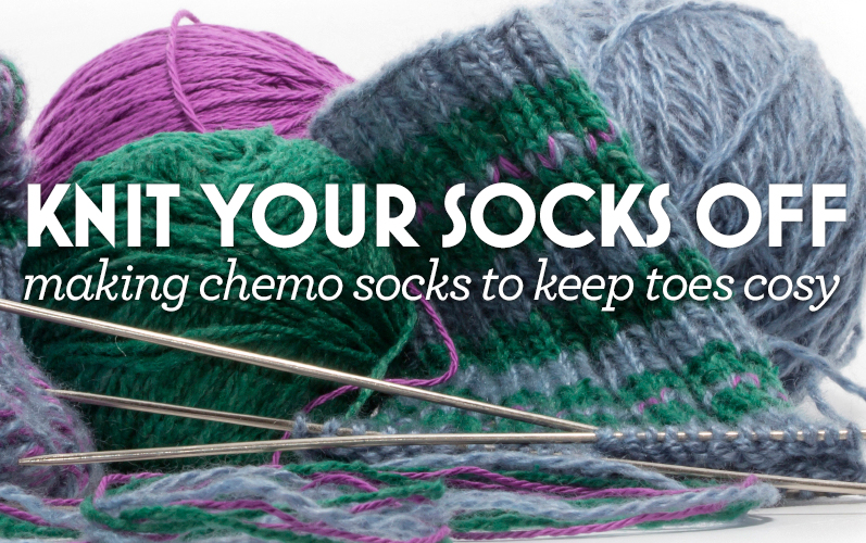 KNIT YOUR SOCKS OFF making chemo socks... Top Crochet Patterns