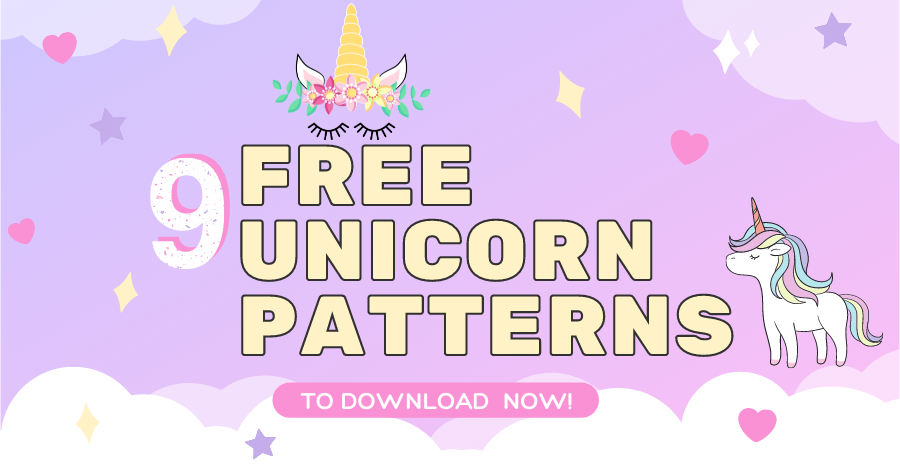 9 FREE Unicorn Crochet Patterns