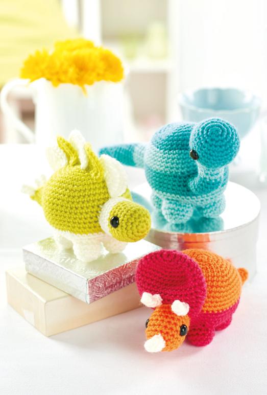 Amigurumi dinosaurs Crochet Pattern