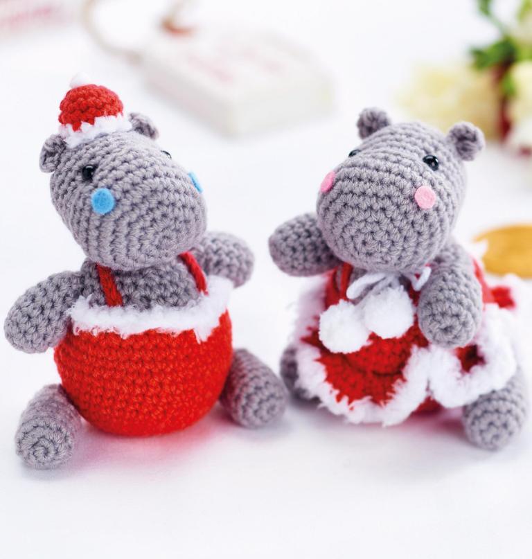 Christmas Hippos Christmas Hippos