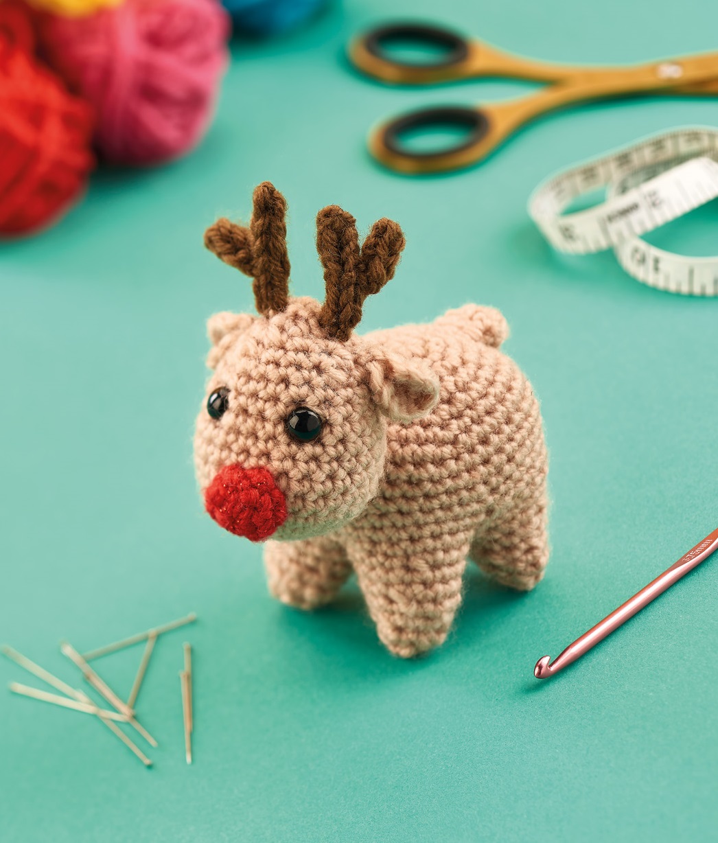 Mini Rudolph Top Crochet Patterns