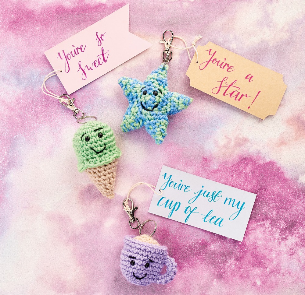 Personalised Keyrings Top Crochet Patterns
