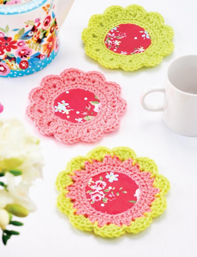 Fabric Doilies Top Crochet Patterns