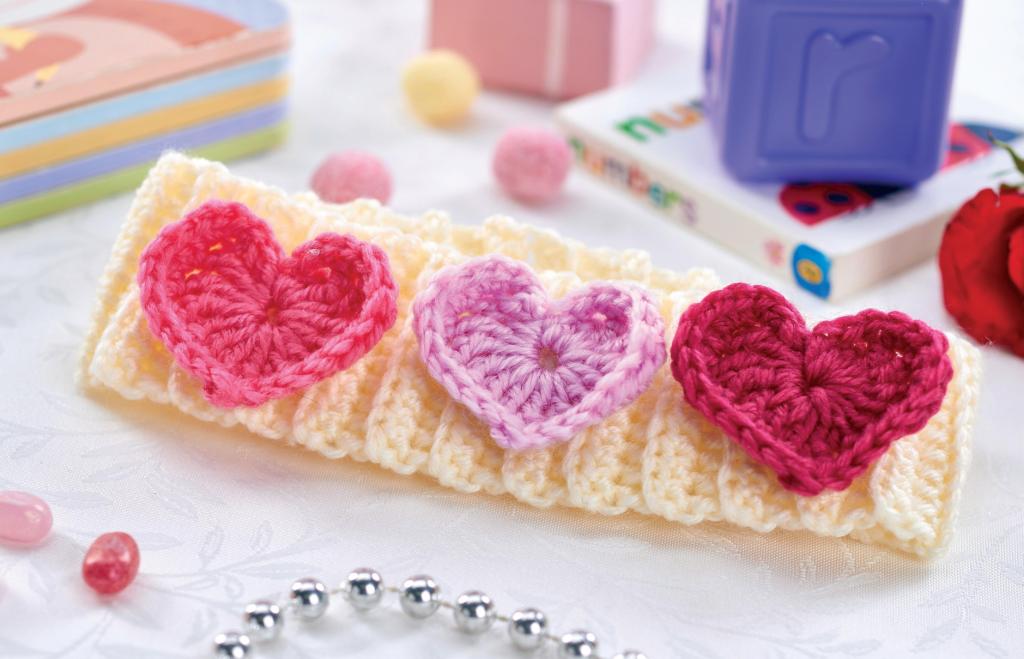 Heart Headband Crochet Pattern