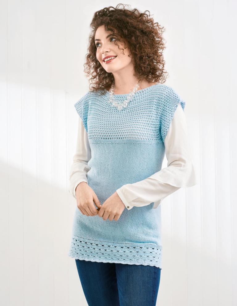 Knit and Crochet Tunic Knit and Crochet Tunic