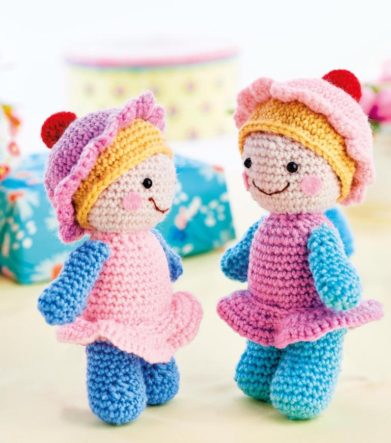 crochet cupcake doll pattern