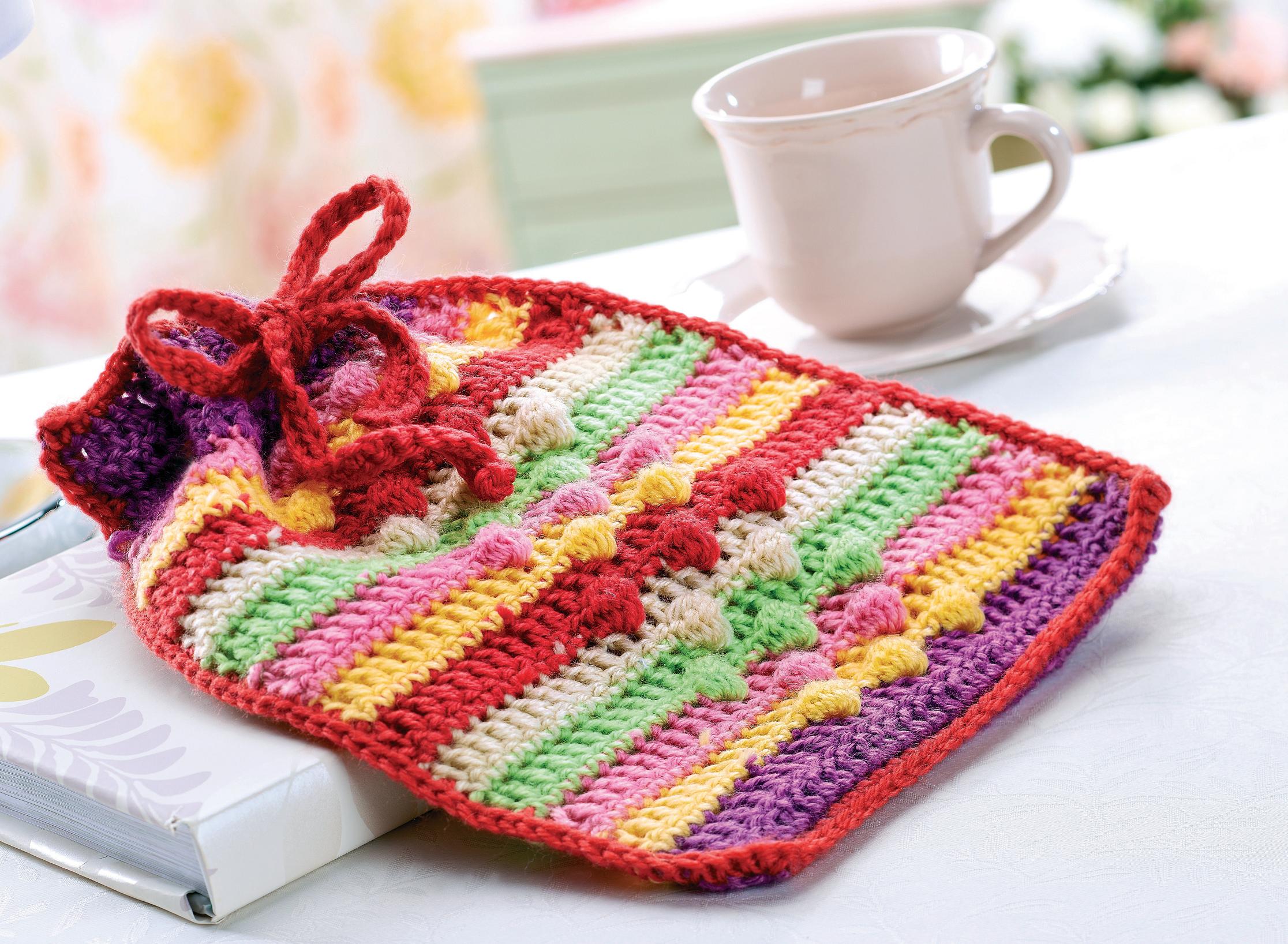Crochet hot water bottle cosy Crochet Pattern