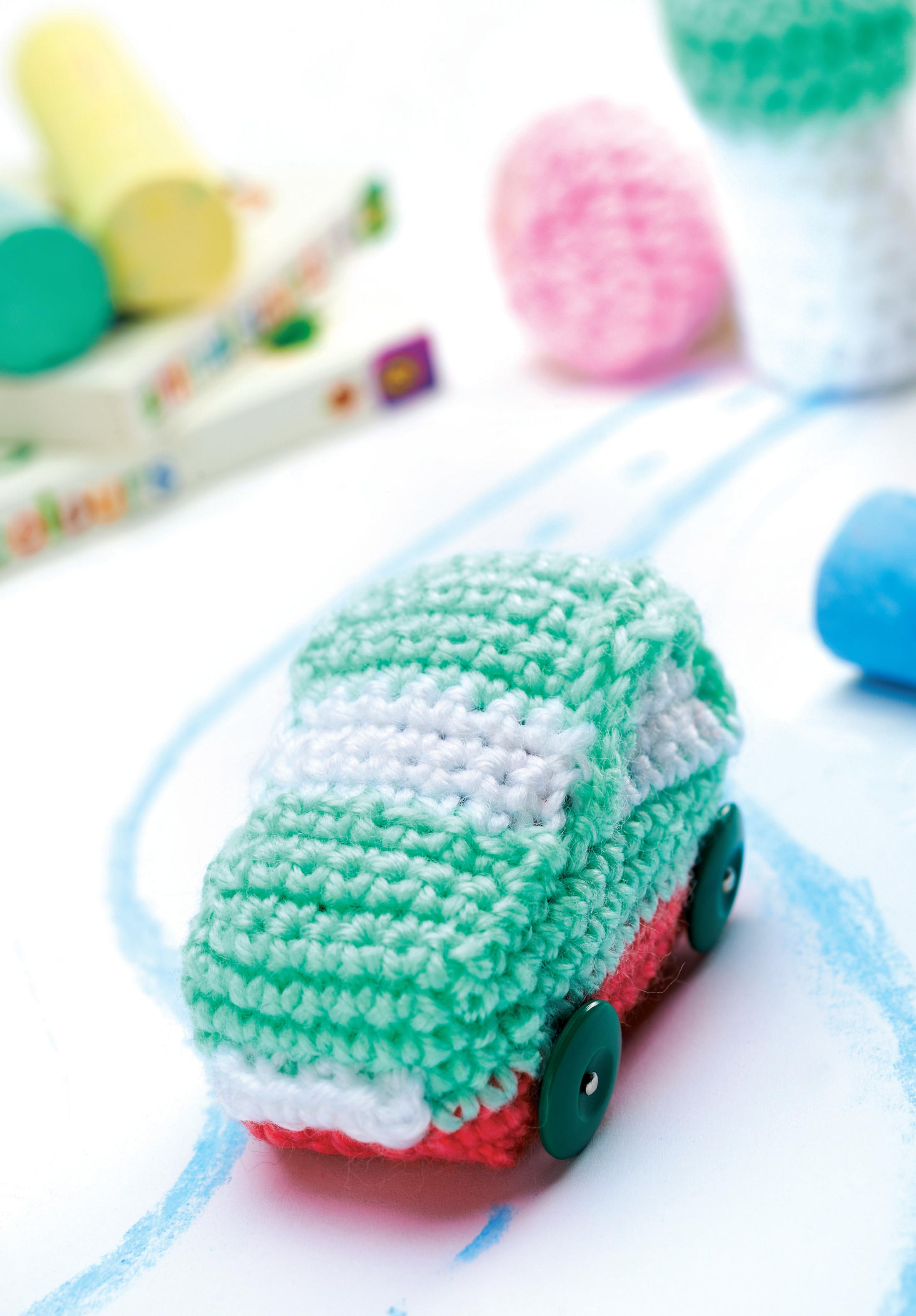 Crochet toy car Crochet Pattern